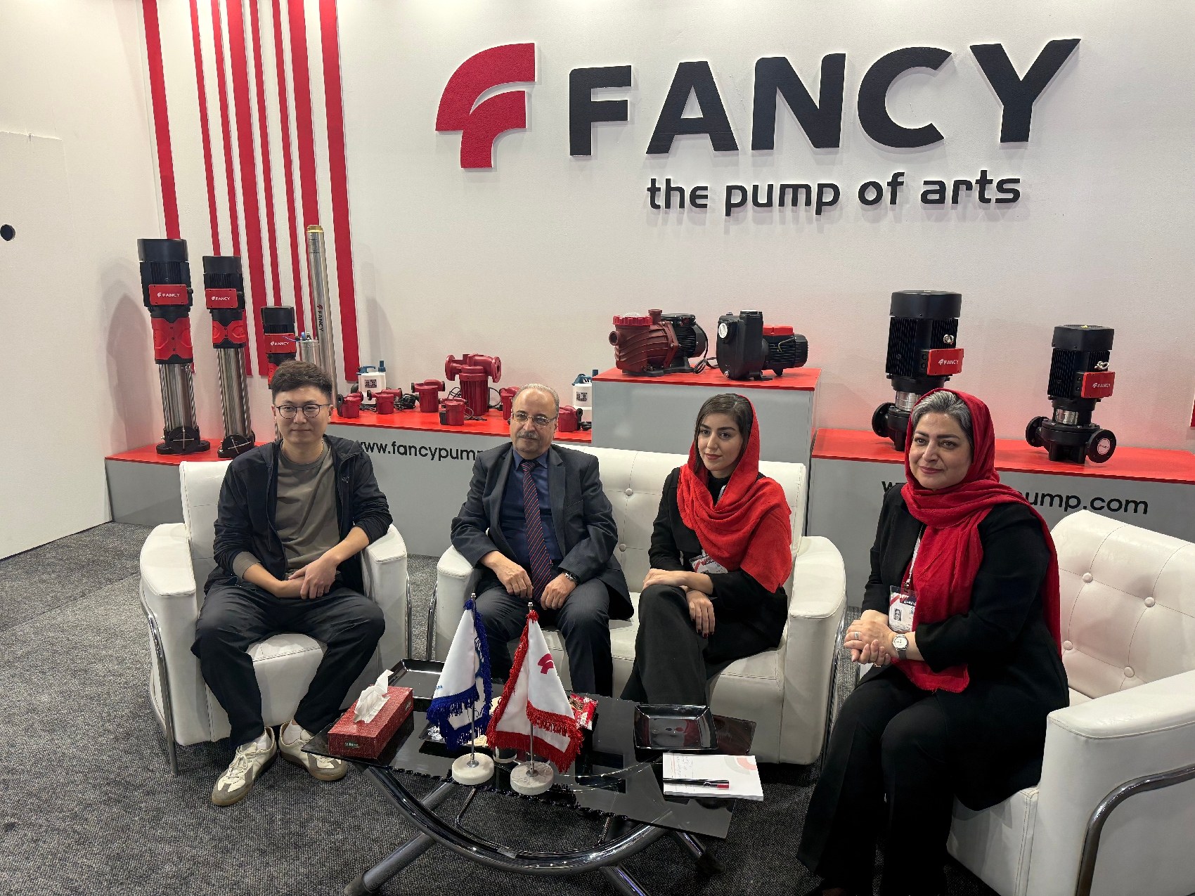 Fancy attend the International Exhibition of Refrigeration & Heating in Isfahan, IRN