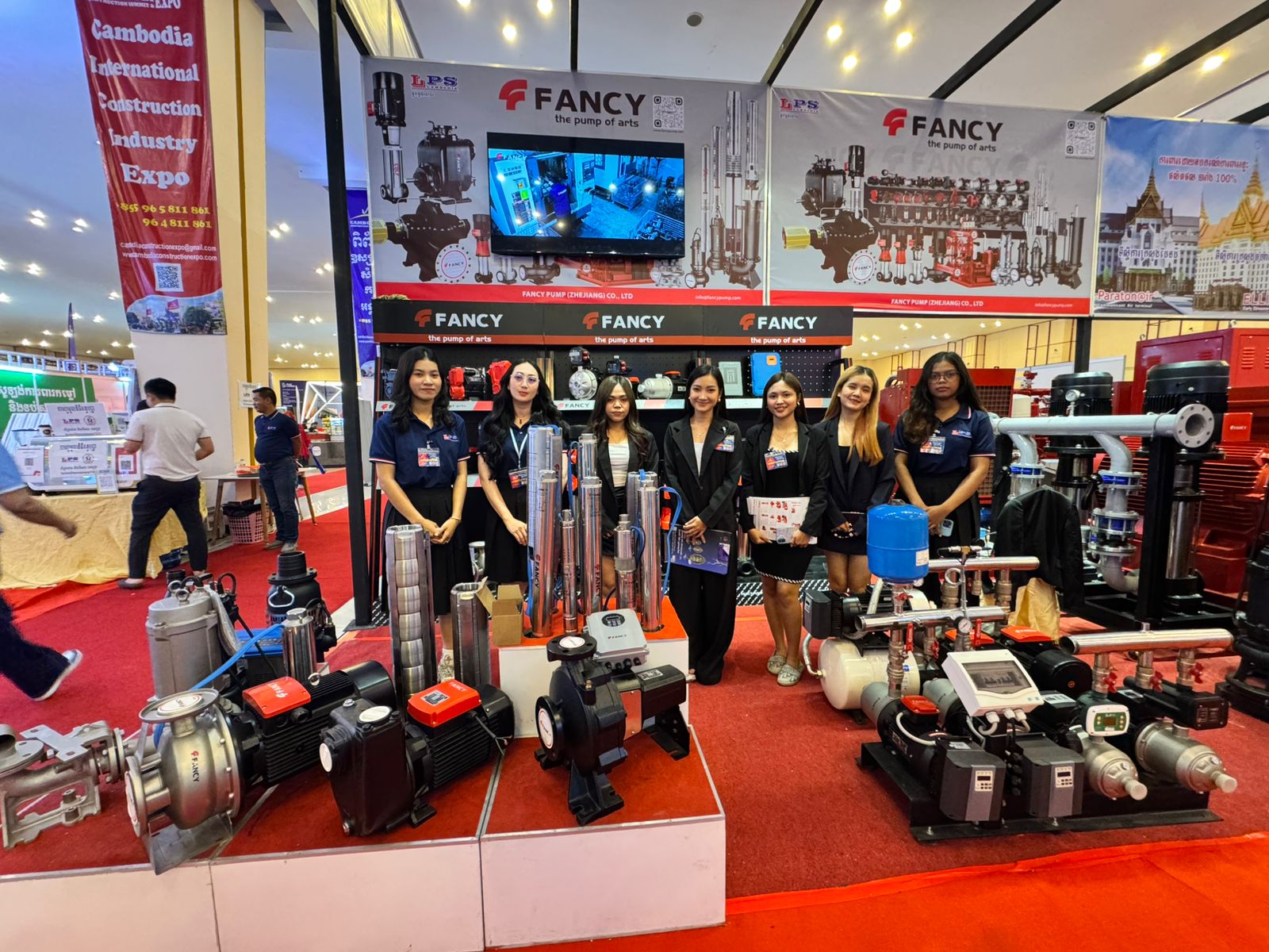 Fancy attend the Cambodia Construction Industry Expo in KHM
