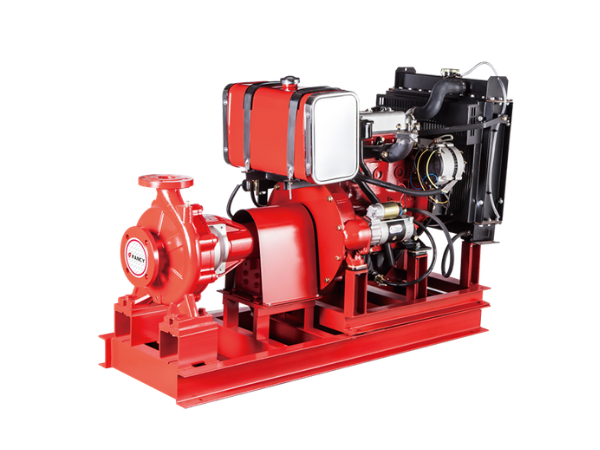 Diesel Fire Water Pump for Hospitals and Commercial Use